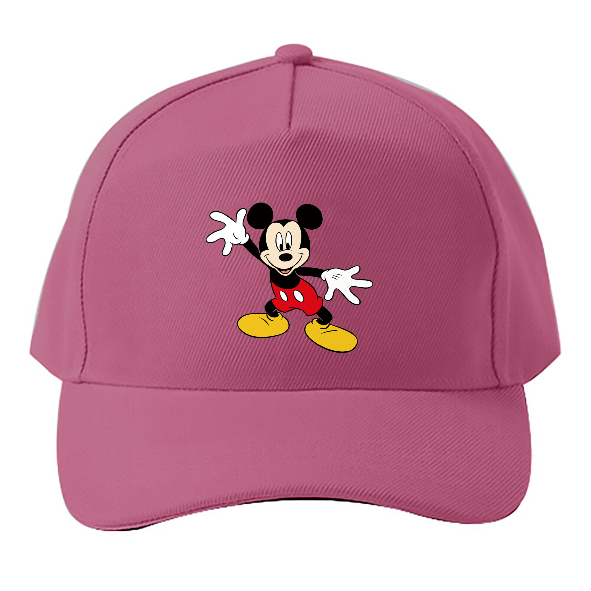 （画像用） ミッキーマウス Mickey Mouse ベースボールキャップ 綿100％ 男女兼用 帽子 スポーツ